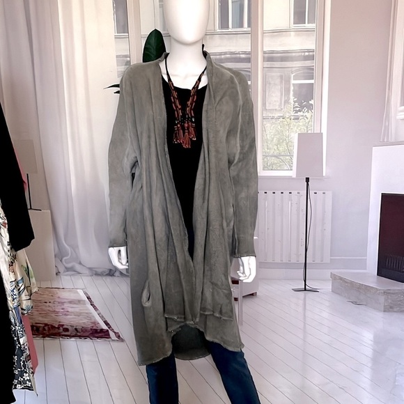 Johnny Was Sweaters - Pete & Greta Johnny Was Open Front Long Sleeve Duster/Cardigan. Size S. P5/A